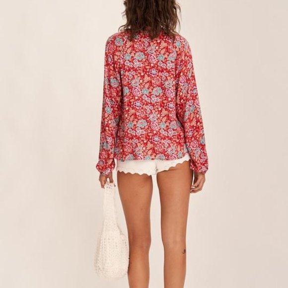 ARNHEM Harmony Strawberries and Cream Blouse Top NWT RRP$149 - Picture 5 of 9